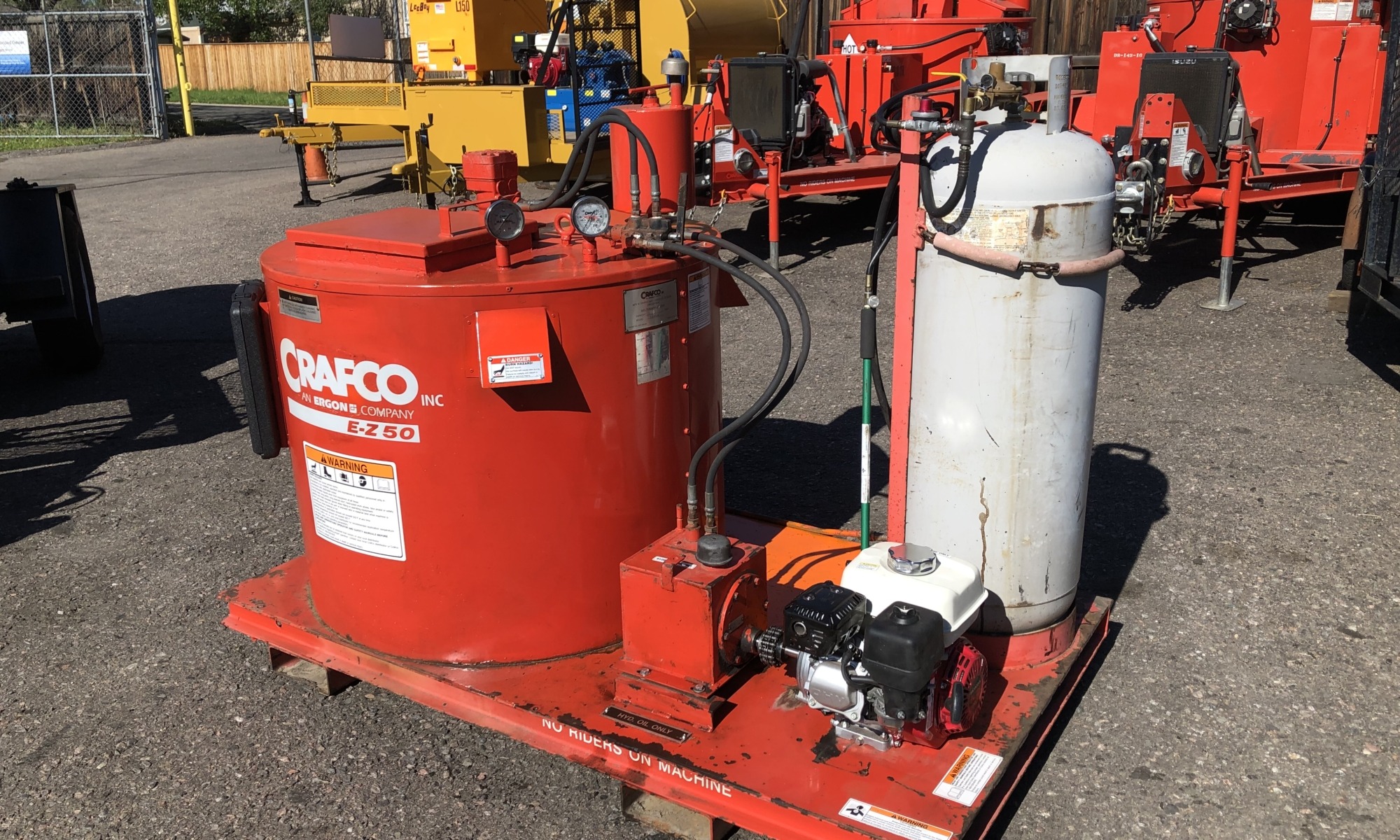 Crafco EZ50, Crack Seal Melter, FOR SALE, 8,970.00 DISSCO